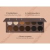 Paleta De Cejas Profesional Kara Beauty Multicolor