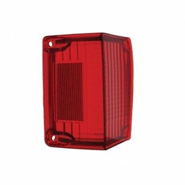 Pirate Mfg Tail Light Lenses & Gasket Kit, Compatible with Chevy 1970-1972 El Camino & Malibu Station Wagon