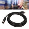 DIN 4 Pin Male to Male Cable Medical Wire Harness