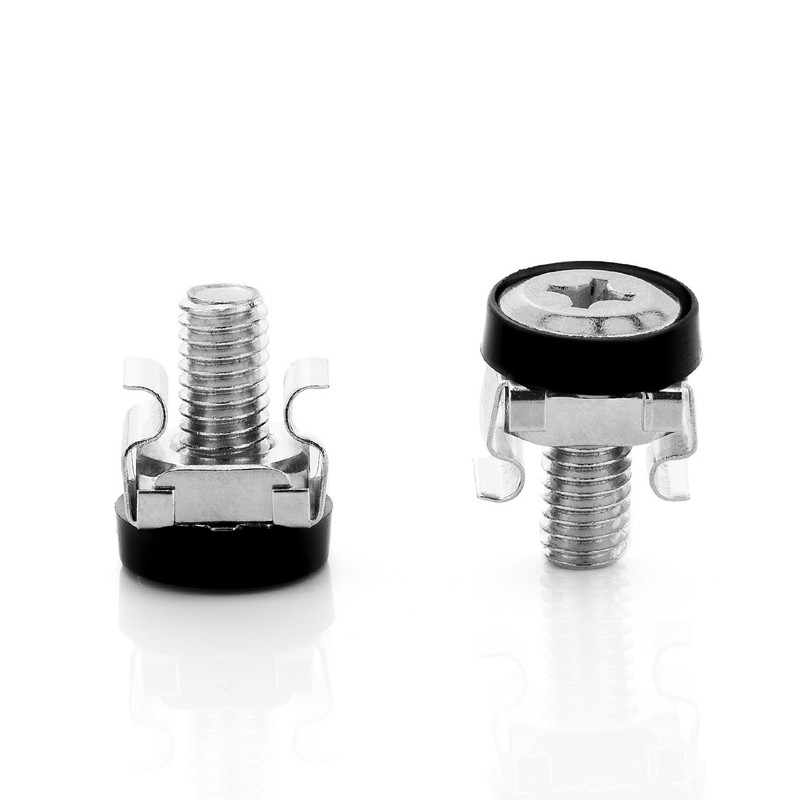 deleyCON Lock Nut and Screw Set, silver, MK3272