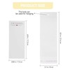 100 Set Car Coaster Packaging White Thick Coaster Display Cards