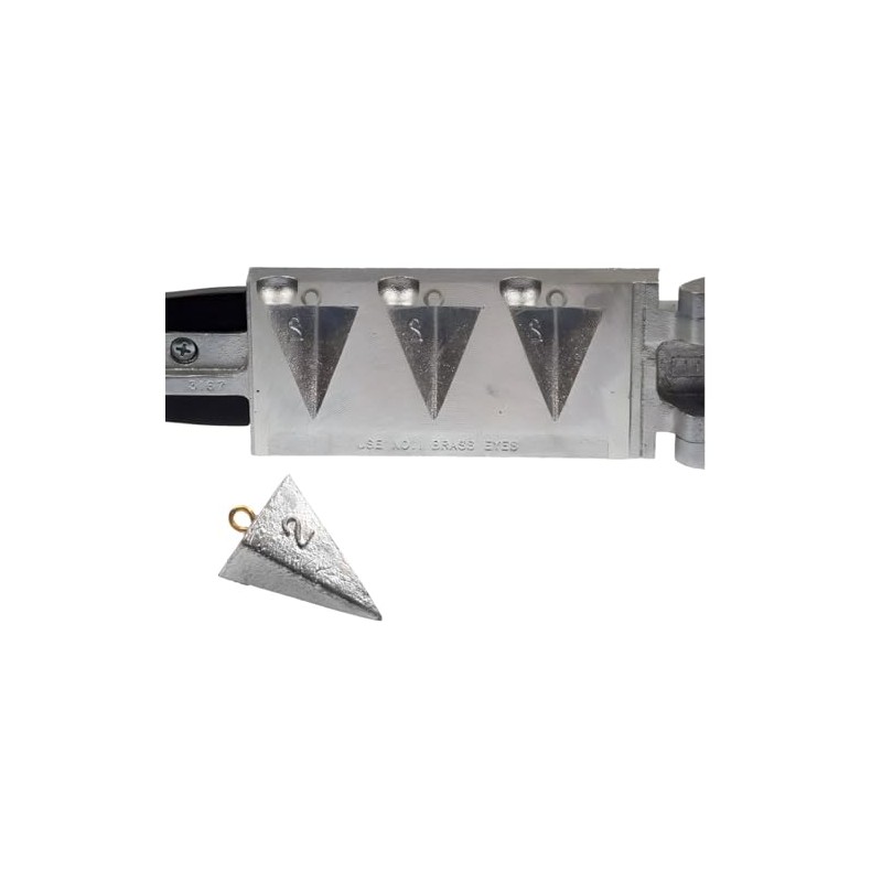 Do It Mold Pyramid Sinker Sz: 2 oz