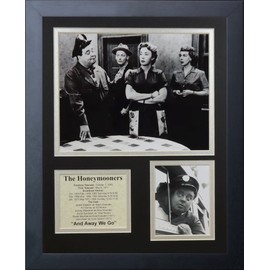 Legends Never Die "The Honeymooners Framed Photo Collage, 11 x 14-Inch, (16105U)