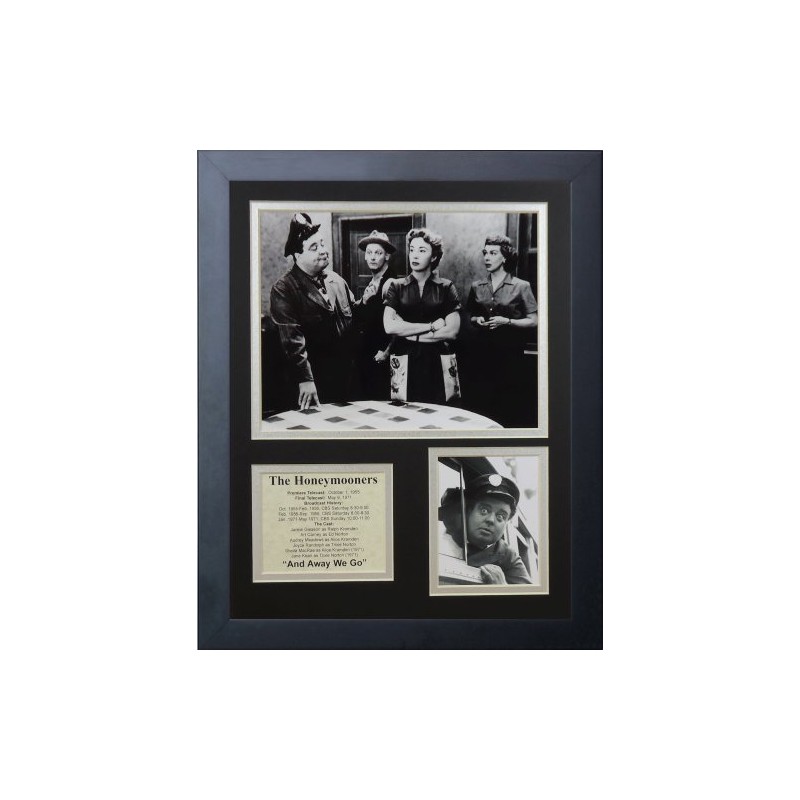 Legends Never Die "The Honeymooners Framed Photo Collage, 11 x