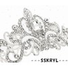 SSKRYL Tiara, Wedding Headdress, Headband, Hair Ornament, Wedding, Bridal, Bridal