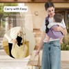 MISSWISDOM Baby Sling Carrier, Toddler Carrier Sling with Double Safety