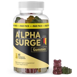 Alpha Surge Gummies | deine genussvolle Unterstützung | Speziell entwickelte Formel | Inhalt 60 Gummies