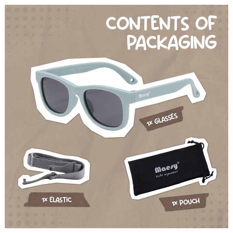 Maesy - Baby Sunglasses Indi - 0-2 Years - Flexible