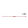 50PCS 7.5inch Nylon Cable Ties with Writeable Serial Numbers/15kg Load