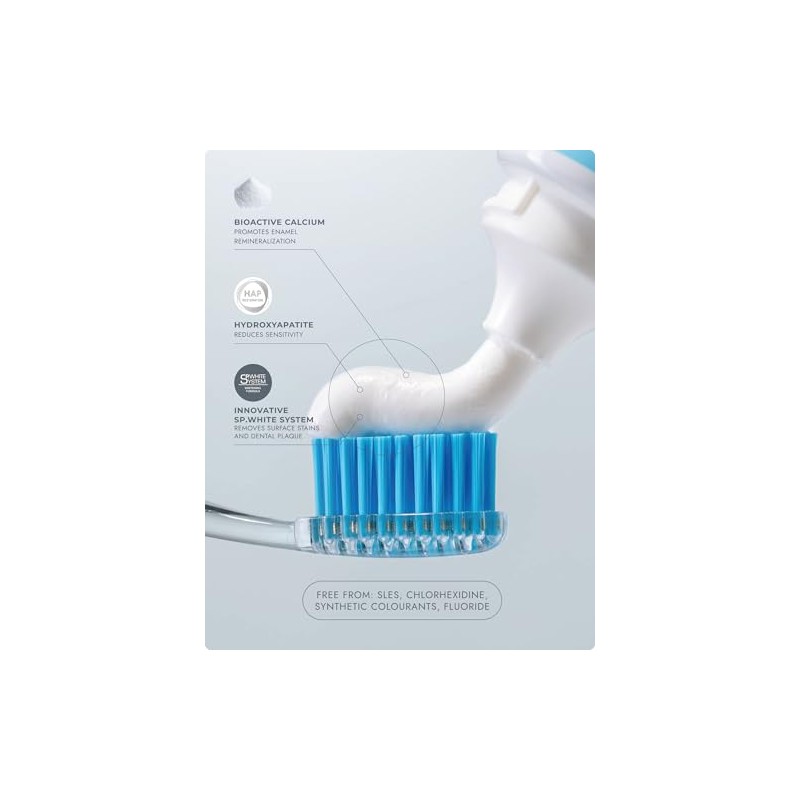 Professional Toothpaste Splat Biocalcium. Enamel Restoring and Safe Whitening. by