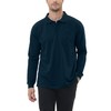 MOHEEN Men's Long Sleeve Golf Polo Shirts Collared Athletic Quick