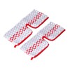 2PCS Microfiber Mop Cleaning Pad Mop Head Mopping Cleaning Cloth