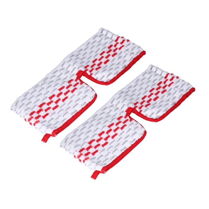 2PCS Microfiber Mop Cleaning Pad Mop Head Mopping Cleaning Cloth