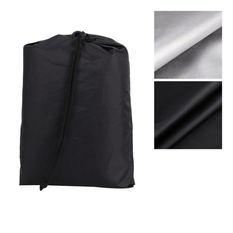 Black Portable Folding Bed Cover Furniture Dust Proof Protective Cover