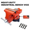 PPUMP Bench Vise 6 Inch Jaw Width 5.5 Inch Jaw