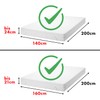 Jacobson Jersey Fitted Sheet, Cotton Bed Sheet (140 x 200