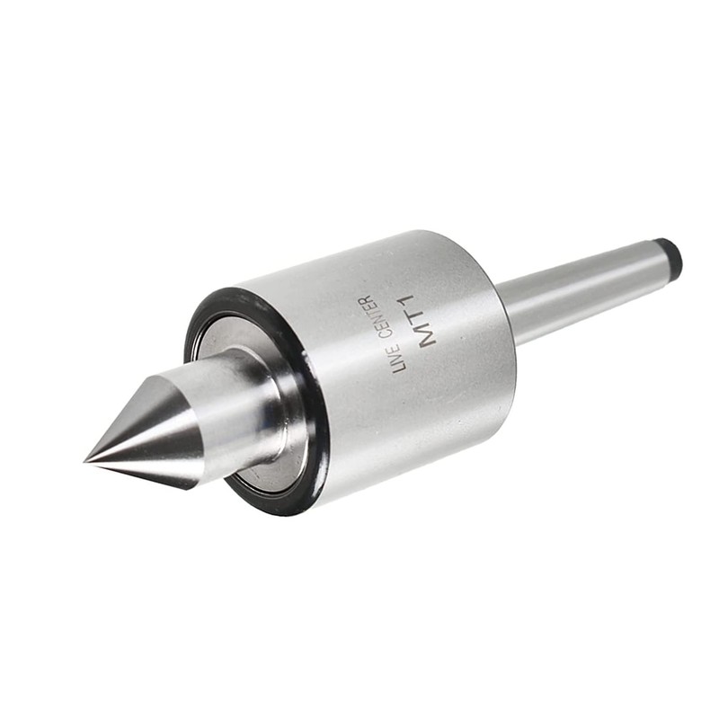netuera MT1 Live Center Morse Taper with 60 Degree Point,