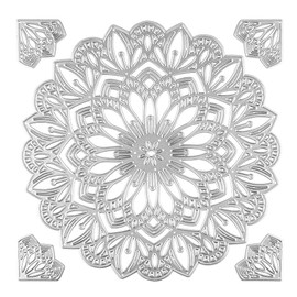 Ideen mit Herz Cutting Dies | Doilies with Corner Ornaments / Design 1 | Pack of 5