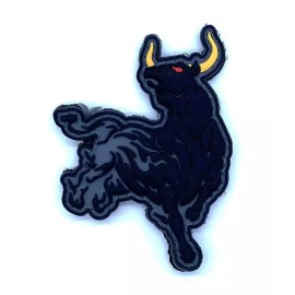 VMM-261 Raging Bulls PVC Shoulder Patch - With Hook and Loop