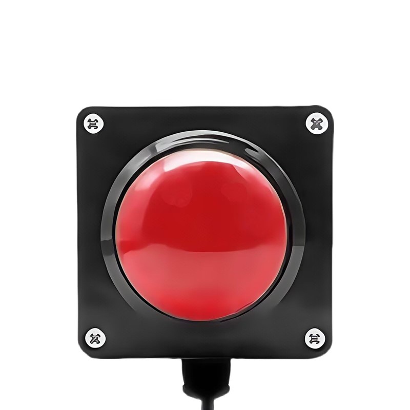 Programmable USB Macro Keyboard, Major Policy Decision Button, One Handed