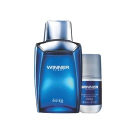 Winner Sport Eau de Toilette for Men and Winner Sport Antiperspirant Roll-On Deodorant Set by Esika L'Bel