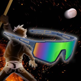 BUYAGE Kids Sunglasses Polarized Youth Baseball Sunglasses for Boys Girls Teens Sports Cycling Softball Running Glasses