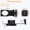 90 Degree Sliding Barn Door Lock and Latches - Cabinet