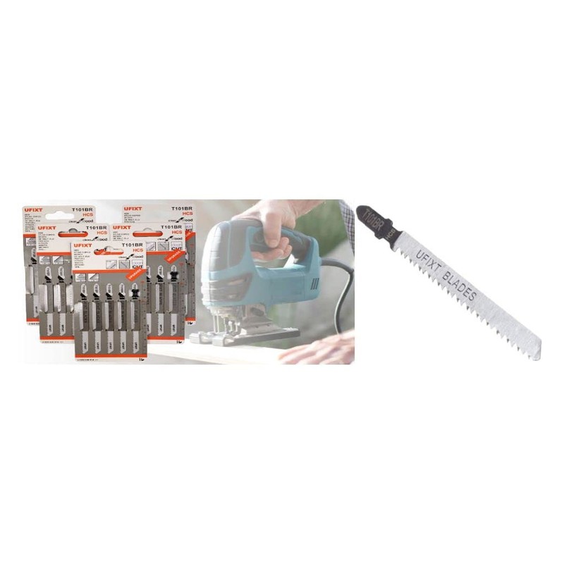Ufixt Fits Jigsaw Blades T101BR for Down Cutting Laminates and