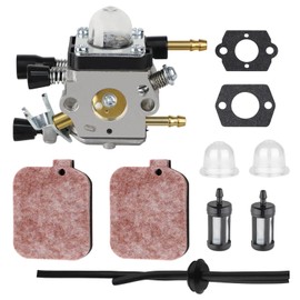 Moleyaso BG55 Carburetor Air Filter kit for Stihl BG85 SH85 SH85C Gas Blower Stihl SH55 BG55Z Leaf Blower 42291200606 Zama C1Q-S68G C1Q-S68 Carburetor