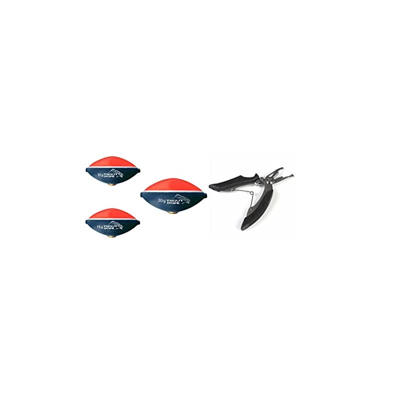 Set of 3 x Jenzi trout float (1 x 10