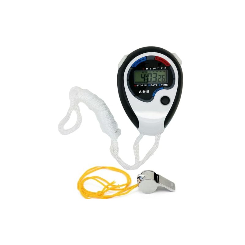 Digital Stopwatch, Multi-Function Electronic Sport Referee Handheld Stop Watch ABS