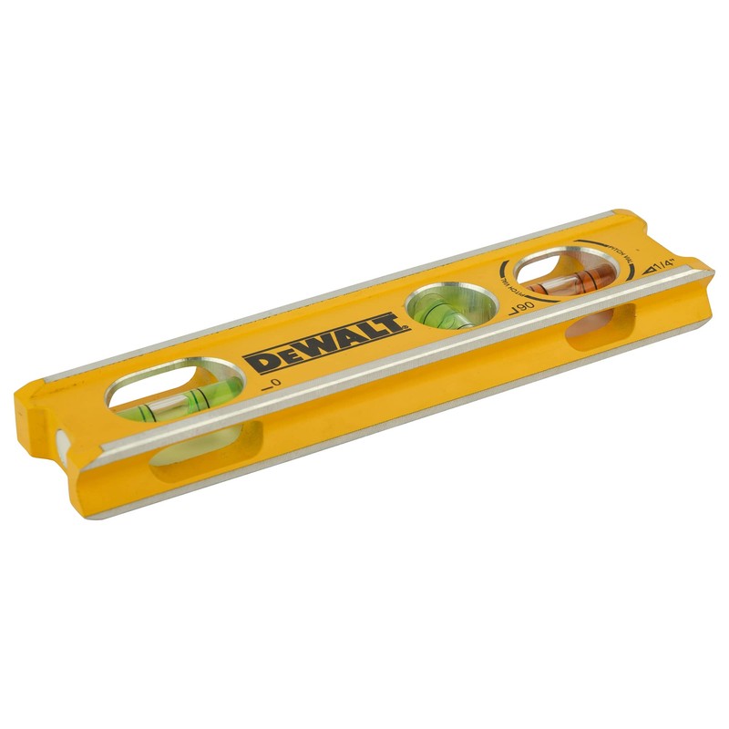 DEWALT Torpedo Spirit Level 165 mm Black Metal