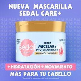 Sedal Tratamiento Micelar Hidratante Mascarilla Capilar 300 ml