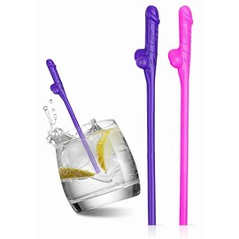 30pcs Bachelorette Party Drinking Straw Crazy Funny Decorations