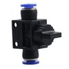 POWERTOOL Pneumatic Connector 6MM Shut Off Valve Shut Off Air