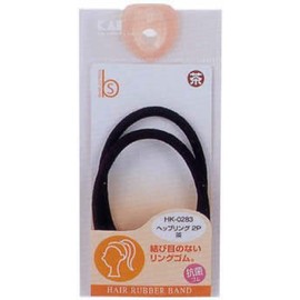 ヘップリング2P 抗菌ゴム 茶
