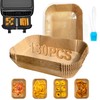 130PC Air Fryer Liners, FEEZOM Ninja Air Fryer Liners for