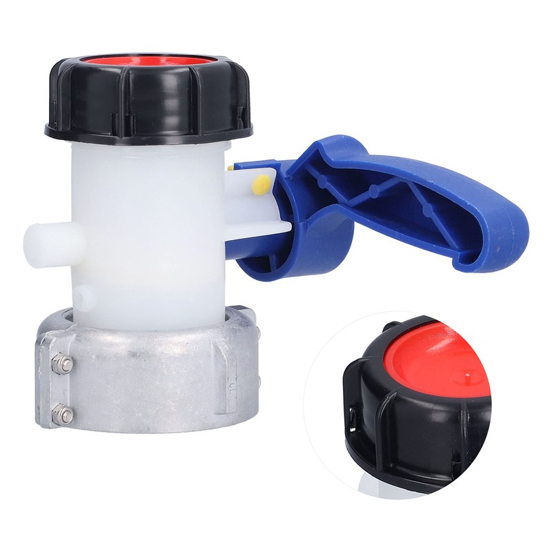 DN50 75mm IBC Tote Tank Adapter Coarse thread Tank Drain