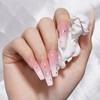TOMICCA Gel Nail Polish, Milky White Gel Polish, Nude Gel