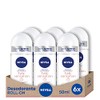 Nivea Nivea Talc Sensation Roll-On 50 ml (Pack of 6)