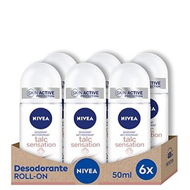 Nivea Nivea Talc Sensation Roll-On 50 ml (Pack of 6)