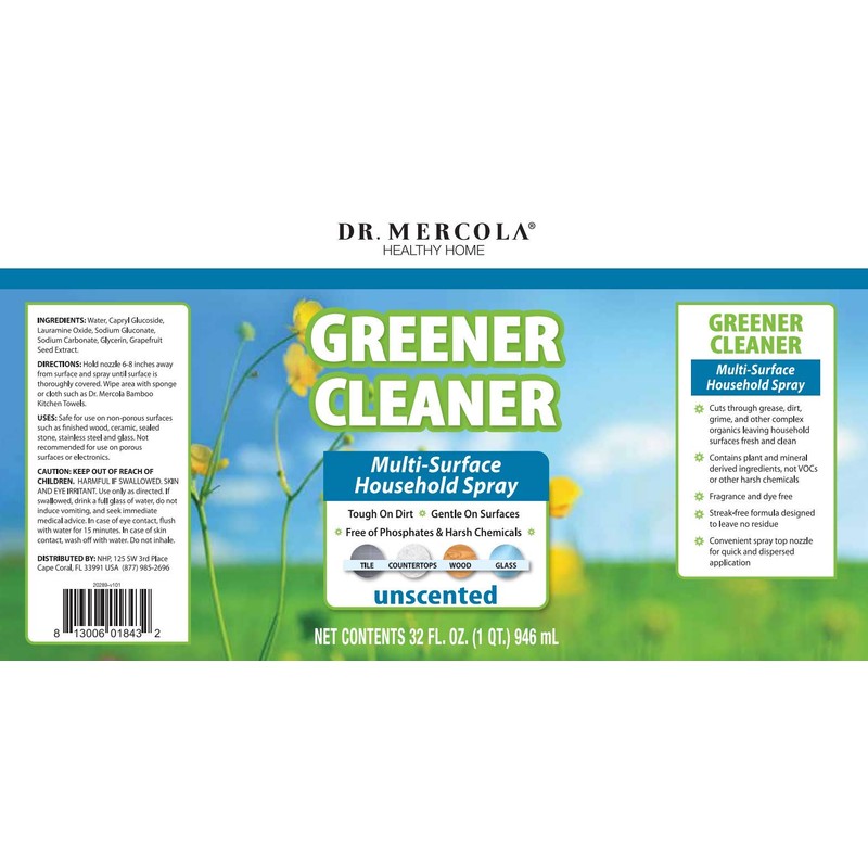Dr. Mercola Multi Surface Cleaner (32 fl oz.)