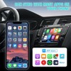 DAJASD Wireless CarPlay Adapter, Wireless CarPlay Android Car 2-in-1 Adapter,