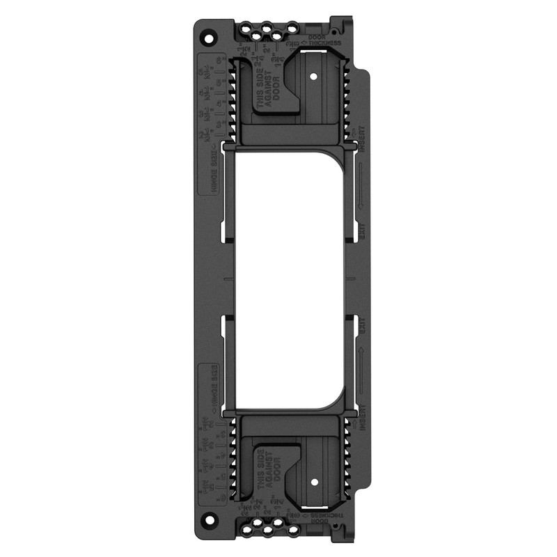Hinge Drilling Jig Installation Locator Template for 2‑1/2 to 6