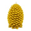 SUNBEAM CANDLES Candle Beeswax Pine Cone Large, 1 EA