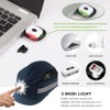GREEN DEVIL Bump Cap Safety Hat with LED Lighting Baseball