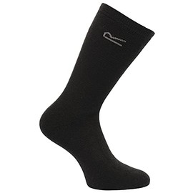 Regatta Men's Thermal Loop Socks, 5 Pack, Black