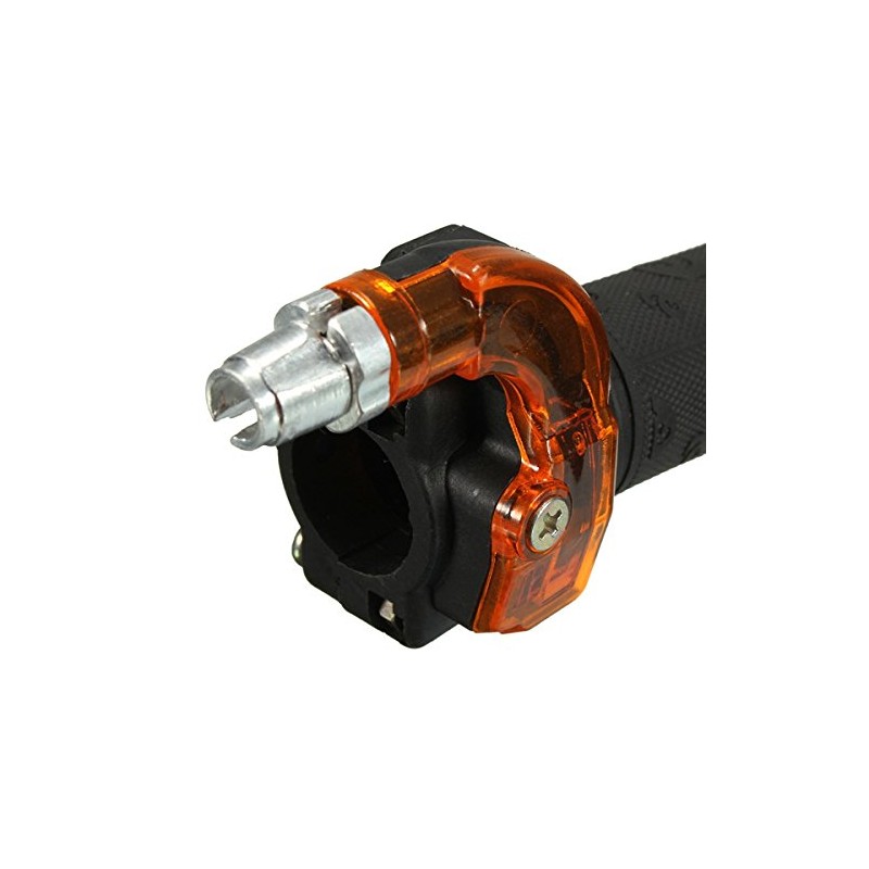 MOMOALA Twist Throttle Accelerator Grips&Cable compatible with ATV Quad Dirt