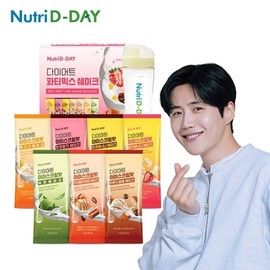 Nutri D Day Diet Shake Party Mix 14 Packets + Shake Cup / 뉴트리디데이 다이어트 쉐이크 파티믹스 14포 + 쉐이크컵