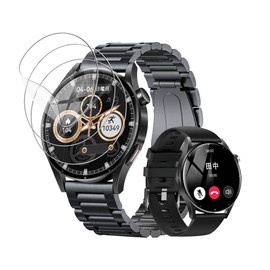 For FOSMET QS40 Film, Smart Watch, Smart Watch, 1.32 Inches, Protective Film, High Sensitivity, High Transparency, Shatterproof, Reducing Reflection, Water and Oil Resistant, Anti-Fingerprint,